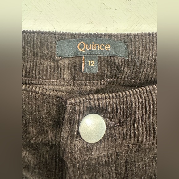NWT quince Organic Stretch Corduroy Straight Leg Pants - Picture 6 of 10